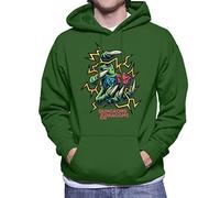 All+Every Dungeons & Dragons Dragon Claws Men's Hooded Sweatshirt Bottle Green