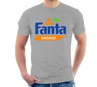 All+Every Fanta Orange Retro 1980s Logo Men's T-Shirt
