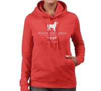 All+Every Game Of Bones House Cockapoo Parody Women's Hooded Sweatshirt Red