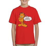 All+Every Garfield I Hate Mondays Kid's T-Shirt Red