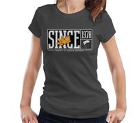 All+Every Garfield Property of Garfield University Since 1978 Women's T-Shirt Charcoal