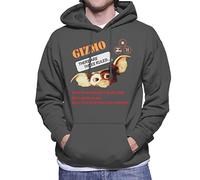 All+Every Gremlins Gizmo There are Three Rules Men's Hooded Sweatshirt