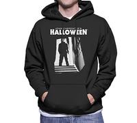 All+Every Halloween Michael Myers Standing by Clothes Line Men's Hooded Sweatshirt