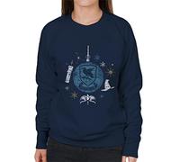 All+Every Harry Potter Christmas Ravenclaw Women's Sweatshirt Navy Blue