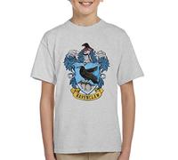 All+Every Harry Potter Ravenclaw House Crest Kid's T-Shirt Heather Grey
