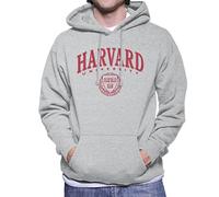 All+Every Harvard University Classic Red Shield Men's Hooded Sweatshirt