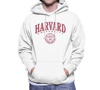 All+Every Harvard University Classic Red Shield Men's Hooded Sweatshirt