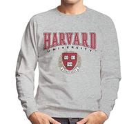 All+Every Harvard University Veritas Red Crest Men's Sweatshirt