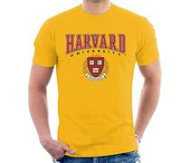 All+Every Harvard University Veritas Red Crest Men's T-Shirt