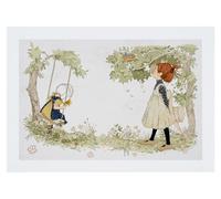 All+Every Holly Hobbie Tree Swing Nature Scene Landscape A3 Print Poster Wall Art