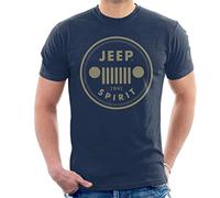 All+Every Jeep Spirit 1941 Blue Logo Men's T-Shirt