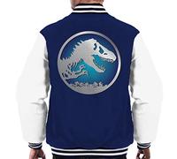 All+Every Jurassic Park Blue Logo Men's Varsity Jacket