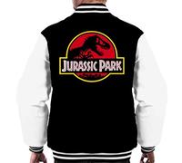 All+Every Jurassic Park Classic Yellow Outline Logo Men's Varsity Jacket