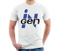 All+Every Jurassic Park Ingen Classic Blue Logo Men's T-Shirt