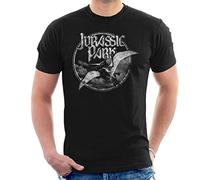All+Every Jurassic Park Isla Nublar 1993 Pteranodon Men's T-Shirt Black