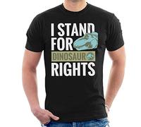 All+Every Jurassic World Blue I Stand for Dinosaur Rights Men's T-Shirt