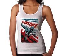 All+Every Jurassic World Blue Velociraptor Claws Out Women's Vest