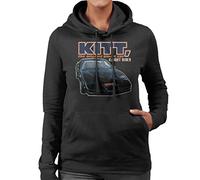 All+Every Knight Rider KITT The Original Smart Car Women's Hooded Sweatshirt Black