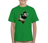 All+Every Kung Fu Panda Christmas Winter Warrior Kid's T-Shirt