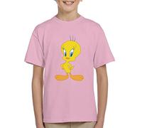 All+Every Looney Tunes Tweety Pie Kid's T-Shirt Light Pink