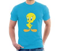 All+Every Looney Tunes Tweety Pie Men's T-Shirt Sapphire