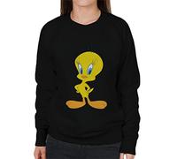All+Every Looney Tunes Tweety Pie Women's Sweatshirt Black