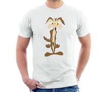 All+Every Looney Tunes Wile E Coyote in Trouble Men's T-Shirt White