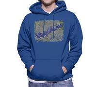 All+Every Neighbours 1987 Map Men's Hooded Sweatshirt Royal Blue