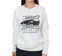 All+Every Neighbours Retro Illustration Women's Sweatshirt White