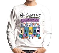 All+Every Neighbours Retro Ramsay St Men's Sweatshirt White
