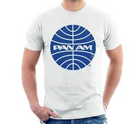 All+Every Pan Am Blue Outline Logo Men's T-Shirt