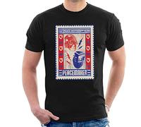 All+Every Peacemaker and Vigilante Character Heads Men's T-Shirt Black