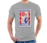 All+Every Peacemaker and Vigilante Character Heads Men's T-Shirt Heather Grey