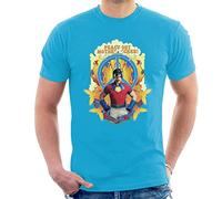 All+Every Peacemaker Peace Out Fiery Eagly Men's T-Shirt Sapphire