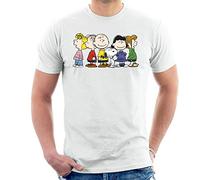 All+Every Peanuts Group Smiles Men's T-Shirt White