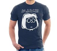 All+Every Peanuts I Am Marcie Men's T-Shirt Navy Blue