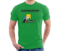 All+Every Peanuts Schroeder at The Piano Men's T-Shirt Kelly Green
