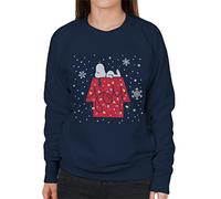 All+Every Peanuts Snoopy and Woodstock Happy Women's Sweatshirt