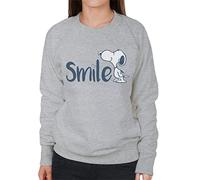 All+Every Peanuts Snoopy and Woodstock Rolla Disco Women's Sweatshirt Heather Grey