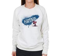All+Every Peanuts Snoopy London Calling Women's Sweatshirt White