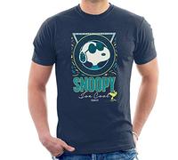 All+Every Peanuts Snoopy Sunglasses Joe Cool Men's T-Shirt Navy Blue