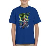 All+Every Postman Pat and Jess Full Tilt Kid's T-Shirt Royal Blue