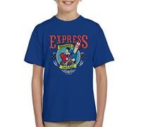 All+Every Postman Pat Express Delivery Lets Go Kid's T-Shirt Royal Blue