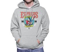 All+Every Postman Pat Express Delivery Lets Go Men's Hooded Sweatshirt Heather Grey