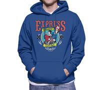 All+Every Postman Pat Express Delivery Lets Go Men's Hooded Sweatshirt Royal Blue
