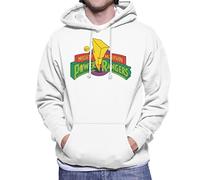 All+Every Power Rangers Classic Mighty Morphin Logo Men's Hooded Sweatshirt