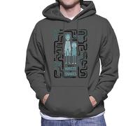 All+Every Rick and Morty A Waste Of Snakes Men's Hooded Sweatshirt Charcoal
