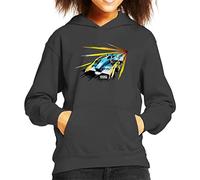 All+Every Rocket League Animus GP Kid's Hooded Sweatshirt Charcoal