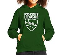 All+Every Rocket League Text With Logo Kid's Hooded Sweatshirt