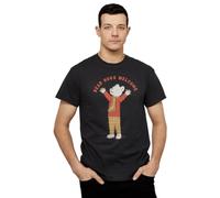 All+Every Rupert Bear Hugs Welcome Men's T-Shirt Black